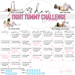 30 Day Tight Tummy Challenge